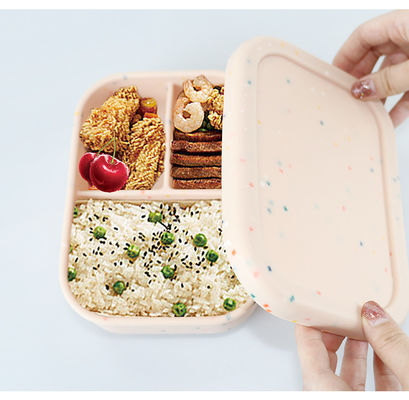 جودة  Sustainable Silicone Food Storage Container For Students Workers ODM مصنع