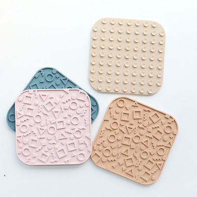 جودة  PAISEN Custom Silicone Pet Dog Lick Pad Mat Easy-to-Clean Suction Cups for Healthy Feeding of Dogs Cats Pet Bowls Feeders مصنع