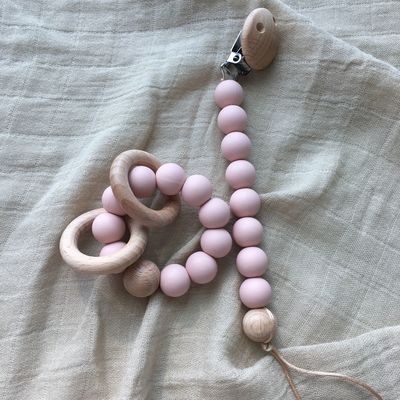 سوار خرز من السيليكون مخصص للعب الأطفال الرضع
