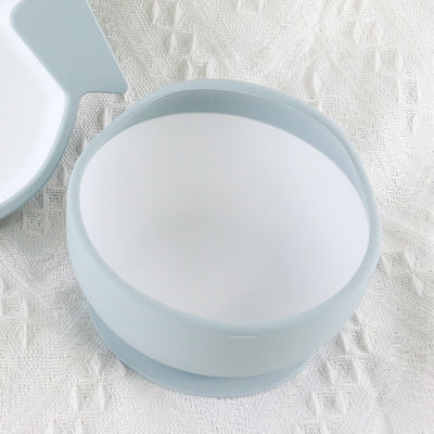 مجموعة وعاء طعام للأطفال خالية من BPA ، وعاء سيليكون للأطفال من السيليكون