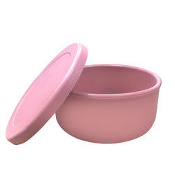 مجموعة وعاء سيليكون خالية من BPA ، علب بينتو سيليكون مع شعار مخصص