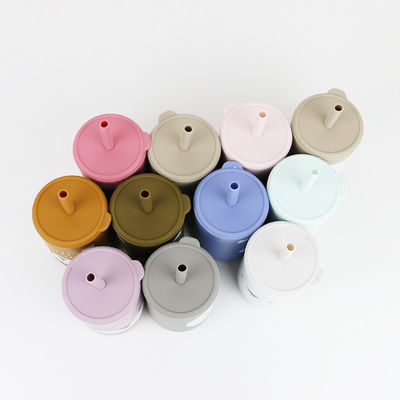 كوب قهوة سيليكون خالٍ من مادة BPA لشرب الأطفال الصغار