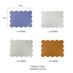Cat Face Kids Silicone Placemat ، سيليكون مائدة الطعام حصيرة مقاومة للماء حصيرة تغذية