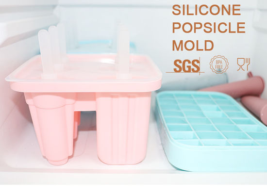قوالب سيليكون مخصصة من Ice Lolly مستدامة مع لون Panton