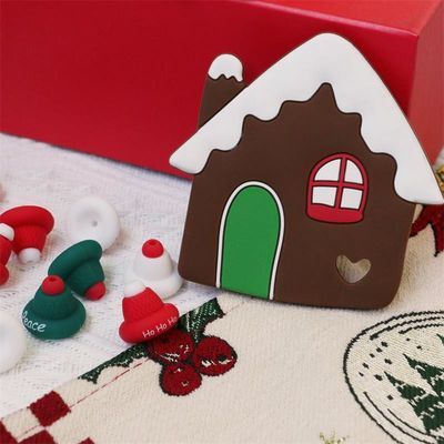 MOQ 200pcs حبات السيليكون للاسنان حبات السيليكون العضوية للاسنان - آمنة ودائمة للقلمات DIY جعل سلسلة مفاتيح