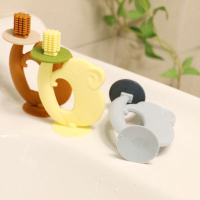 أسنان خالية من BPA السيليكون نسيج ناعم سهل الاحتفاظ يساعد في تخفيف آلام الأسنان أفضل ألعاب أسنان الأطفال