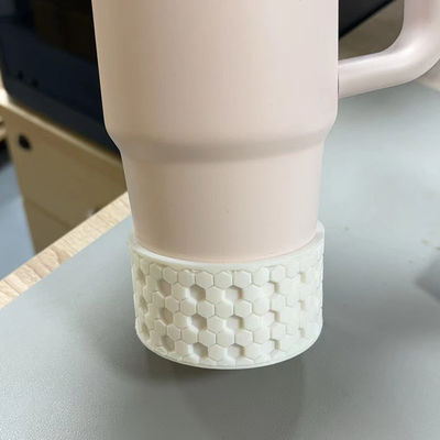 كوب 3D السيليكون المخصص بطاقة الوقاية بطاقة الزجاجة الغطاء ل 20 30 40 أوقية Tumbler مع مقبض كوب غطاء السيليكون الزجاجات غطاء السفلي