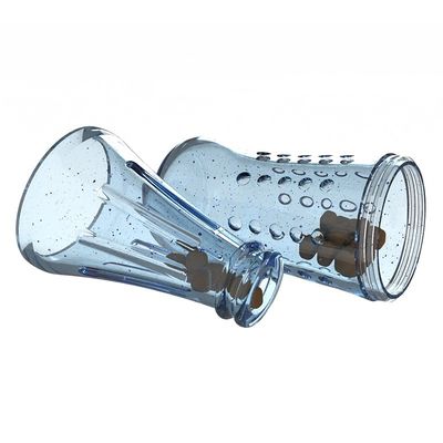 بطاقة الخصم عالية الجودة BPA الحرة الصف الغذائي السيليكون كلب الحيوانات الأليفة عبوة تدريب الألعاب المغذية البطيئة وجبة خفيفة لعق زجاجة الطعام السيليكون لعبة