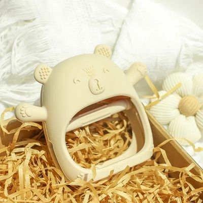 PAISEN مخصصة أسنان ناعمة لعبة أسنان قفازات أسنان حديثي الولادة BPA مجانا الطفل السيليكون أسنان قفازات للأطفال