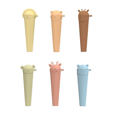 أشكال حلوى الثلج السيليكونية الحيوانية اللطيفة خالية من BPA وآمنة للغسيل للأطباق