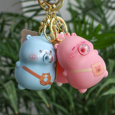 هذه الألعاب الصلبة الصلبة مصنوعة من مادة السيليكون الناعمة والآمنة، مصممة في أشكال حيوانات كرتونية لطيفة مع مرفقات مفاتيح.مثالي لتخفيف التوتر والقلق